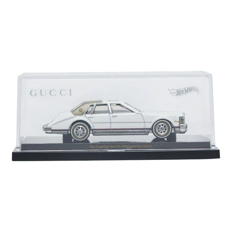 Gucci Hot Wheels Cadillac Seville Limited Mini Car w/Box Used - Image 1 of 4