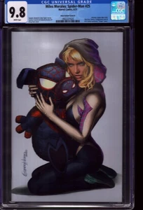 Miles Morales: Spider-Man #25 2021 Greg Horn Virgin Variant D CGC 9.8 GRADED - Picture 1 of 1