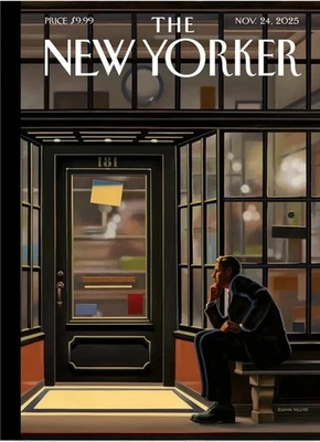 New Yorker Magazine Stephen Fry Kash Patel FBI Geothermal Energy Fiction 2025 - Image 1 of 4