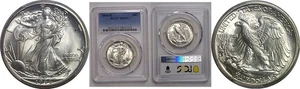 1944-D Walking Liberty Half Dollar PCGS MS-65+ - Bild 1 von 3