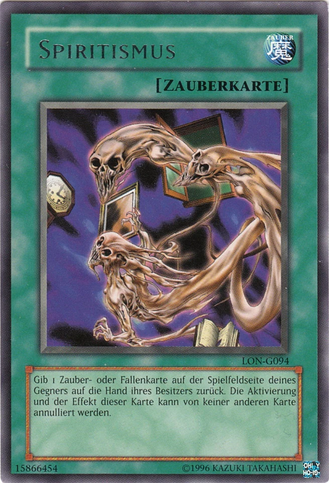 YU-GI-OH, SPIRITISMUS, R, LON-G094, TOP - Bild 1 von 1