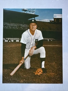 Al Kaline Signed Autographed 8x10 Color Photo - In Person Obtained - Picture 1 of 7