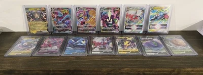 Pokemon Cards TCG Lot of 13 Vmax, V Star, EX and V Japanese Machamp Kyurem LP - Image 1 of 4