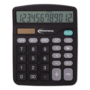 Innovera 15923 12-Digit LCD Desktop Calculator New - Picture 1 of 5
