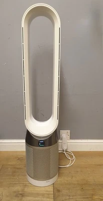 Dyson TP04 Pure Cool Tower Purificatore Ventilatore Bianco/Argento con Telecomando - Immagine 1 di 4