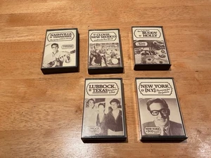 5No BUDDY HOLLY Music Cassettes- Buddy Holly Collection MCA Label MONO - RARE EX - Picture 1 of 6