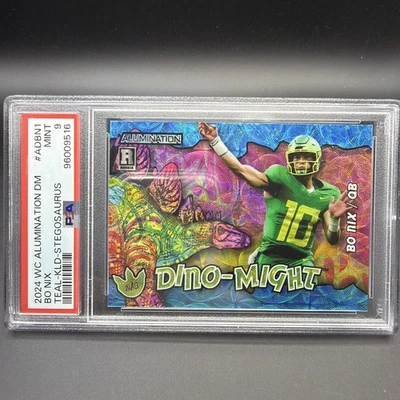 2024 Wild Card Alumination BO NIX Dino Might Stegosaurus RC 2/4 PSA 9  - Image 1 of 4