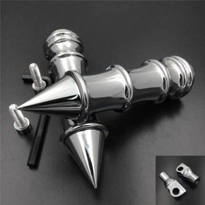 Spike Foot Peg Rest Pedal For Harley Sportster Iron Custom XL883N Hugger XLH883 - Picture 1 of 6