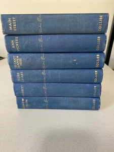 6 Sinclair Lewis - Klassische Bücher 1920-1935 - Halskette Vintage Hardcover - Bild 1 von 14