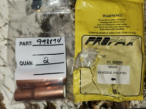 Boquilla PROFAX 998894/23612719, 5/8, #10, STD. para antorcha MT-200, 2PK - Imagen 1 de 2