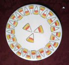 Vintage Bath & Body Works Fall 1999 Candy Corn Halloween Candle Plate Dish