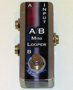 A/B Pedal Switcher Selector ~ 2 Guitars in 1 Amp OR 1 Guitar in 2 Amps A - B A/B - Picture 1 of 4