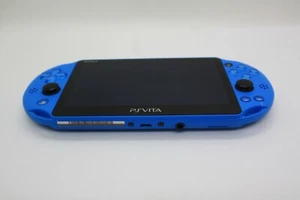Sony PlayStation Vita WiFi [PlayStation Vita] Aqua Blue (PCH-2000ZA23) Pre-Owned - Picture 1 of 10