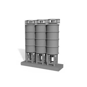 Yao's Studio 1/220 Building Kit Oil Gas Storage Tank - Picture 1 of 5
