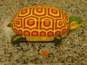 Vintage 1960s Wind-Up Tin Turtle By Alps Toys Made In Japan! Rare! - Picture 1 of 3