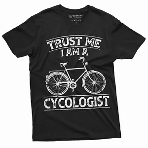 Divertida Bicicleta Ciclista Cicólogo Camiseta Cumpleaños Regalo Bicicleta Camisa Deportes Humor Camiseta - Imagen 1 de 8