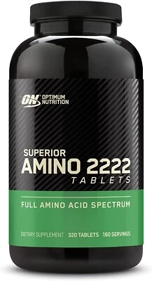 Optimum Nutrition Superior Amino 2222 cápsulas - 320 unidades - Imagem 1 de 4