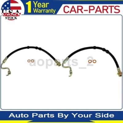 Manguera de freno delantera línea de freno para Nissan Titan 5,6 L 2007 2006 2005 2004 Foto 1 de 4
