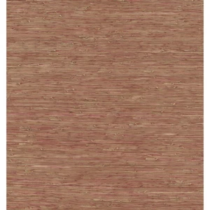 2972-86109 Shuang Rasberry Handmade Grasscloth Modern Style Unpasted Wallpaper - Picture 1 of 4