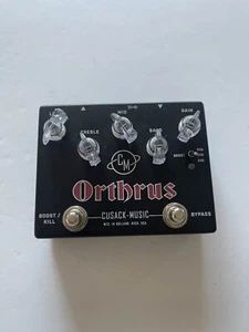 Cusack Music Orthrus Distortion Overdrive Boost Booster Guitar Effect Pedal - Picture 1 of 5