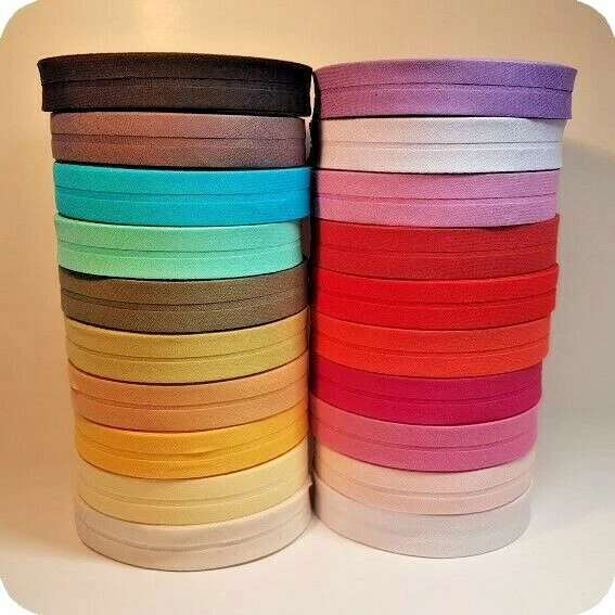 Schrägband 20 Mm X 5 M – Perfekt Zum Nähen, Basteln & Dekorieren, In Entenblau