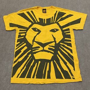 VTG T Shirt Disney The Lion King Broadway Musical All Over Print Adult Size M