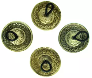 Cymbals Brass Zills 1.8" Belly Dance Finger - Picture 1 of 4