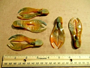 Remolques de 10 quilates de camuflaje de 3,5" Super JIG TROZOS cebos de pesca plantillas - Imagen 1 de 6