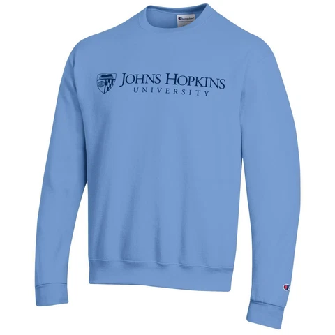 Johns Hopkins University Champion Crew Neck Sweatshirt Cover