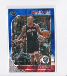 P.J. TUCKER 2019-20 HOOPS PREMIUM STOCK RED, WHITE & BLUE PRIZM PARALLEL CARD - Picture 1 of 21