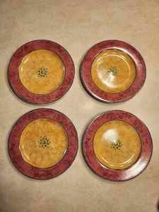 Furio MESA / Sakura MALAGA 8" Salad Plate set of 4 - Used No Cracks or Chips! - Picture 1 of 9