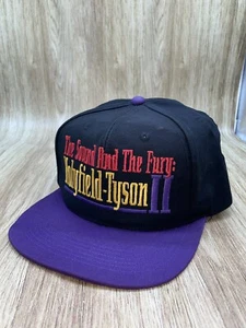 Cappello snapback Mike Tyson Vs Holyfield 2 MGM Grand Boxing Sound And Fury usato - Foto 1 di 13