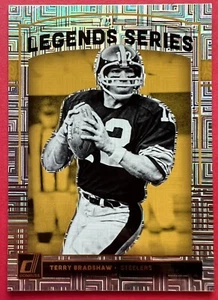 Donruss Legends Series 2018 #LS-8 Terry Bradshaw Pittsburgh Steelers π quasi nuovo + - Foto 1 di 3