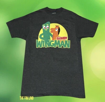 Nueva camiseta clásica vintage de Gumby Wingman para hombre Foto 1 de 2