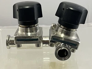 Aquasyn Biotech 316 SS 3/4" Combo Diaphragm Valve - Picture 1 of 8