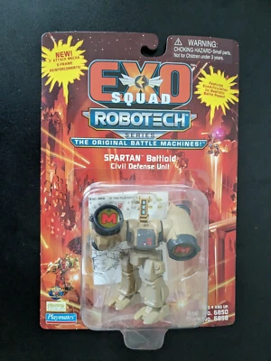 EXOSQUAD ROBOTECH 系列战斗机器 斯巴达 Battloid Defense 1994 未拆封 — 第 1/4 张图片
