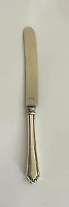 7.5" Blunt Hollow Knife with Bolster - 1910 HAMILTON by Alvin - Sterling Silver - Picture 1 of 9