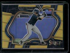 2023 Panini Select #215 Chase DeLauter Gold Prizm #/10 - Picture 1 of 2