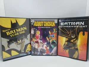 DC DVD Lot: Batman & Robot Chicken DC Special, Together! Very Good Condition  - Picture 1 of 3