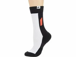 New Nike SNKR Sox Air Max 90 Socks SK0005-011 Mens size 6-8 White Infrared Black - Picture 1 of 3