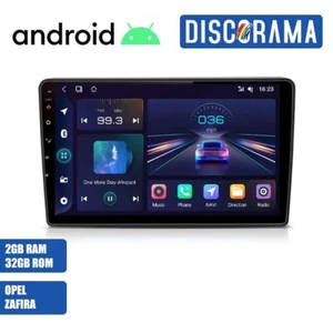 AUTORADIO ANDROID OPEL ZAFIRA 2005-2014 STEREO AUTO TOUCH 9" WIFI NAVIGATORE - Foto 1 di 6