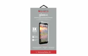 Zagg Galaxy J4+ InvisibleShield Glass+ Tempered Glass Screen Protector - Picture 1 of 6