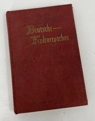 Deutsche Kulturepochen: A Cultural Reader (винтажная твердая обложка, 1949 г.) - Изображение 1 из 4