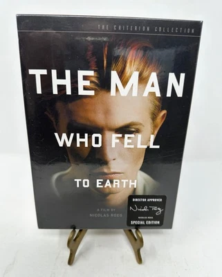 THE MAN WHO FELL TO EARTH 2 DVD BOX SET/Book Nicholas Roeg David Bowie CRITERION - Image 1 of 4
