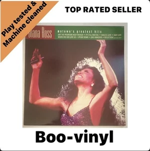 Diana Ross ~ Motown's Greatest Hits 1992 UK vinyl LP Lionel EX / EX - Picture 1 of 6