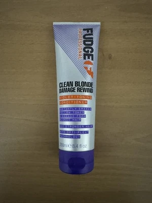 Fudge Clean Blonde Damage Rewind Violet-Toning Conditioner 250ml - Image 1 of 2