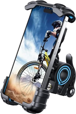 Lamicall Bike Phone Holder Motorcycle Handlebar Mount for iPhone Samsung - Image 1 of 4