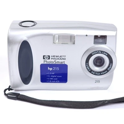 Hewlett Packard Photo Smart 215 Digital Camera Tested & Working - Image 1 of 4