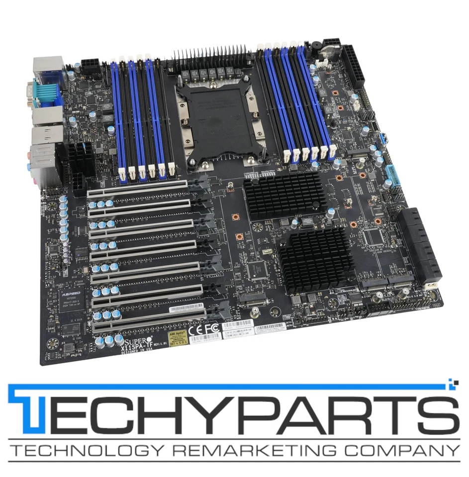 Placa madre Supermicro X11SPA-TF E-ATX LGA3647 C621 estación de trabajo placa de servidor Foto 1 de 1