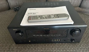 Denon AVR-887 Digital Home Theater AV Surround Receiver Bundled W/Remote! 100W - Picture 1 of 14